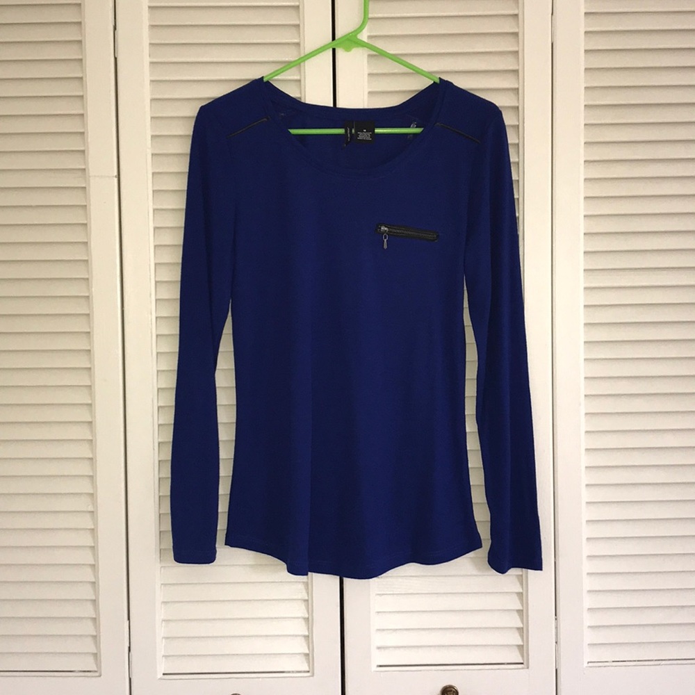 Women’s New Direction Size M Blue Long Sleeve
